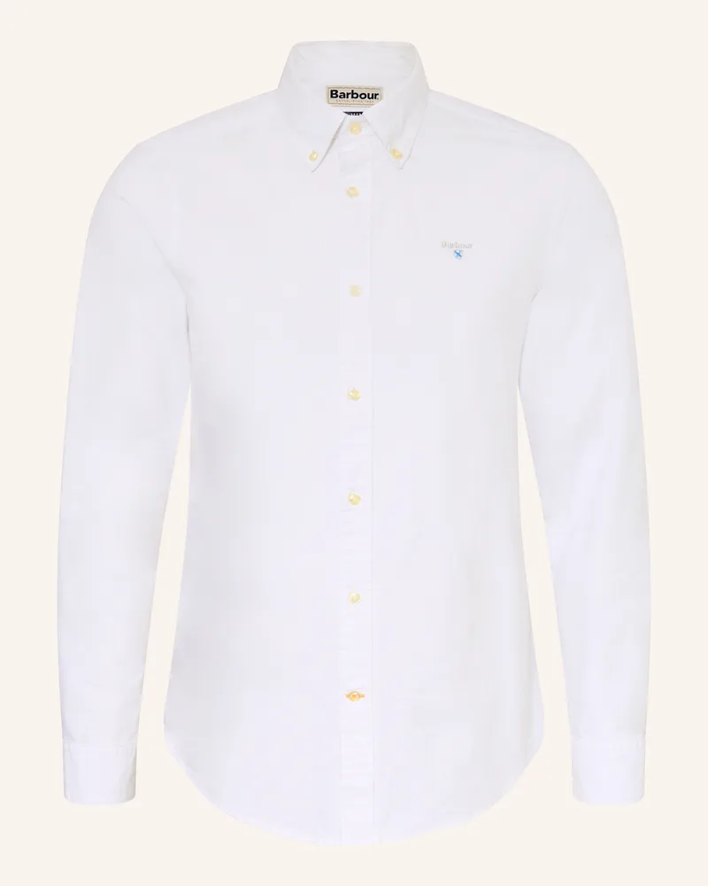 Barbour Hemd OXTOWN Tailored Fit Weiss