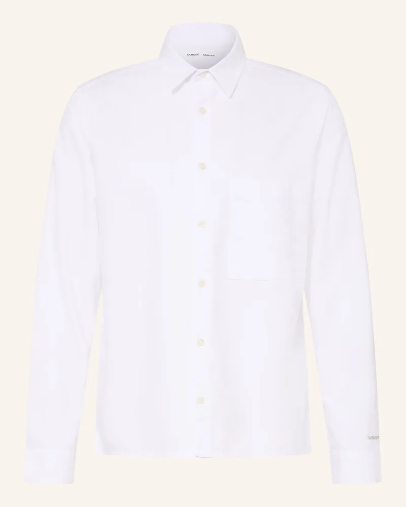Samsøe & Samsøe Hemd Saryan Comfort Fit weiss Weiss