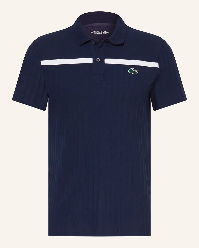 Lacoste Funktions-Poloshirt HERITAGE Dunkelblau