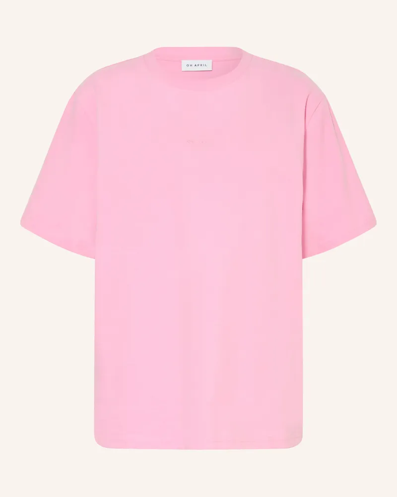 OH APRIL Oversized-Shirt Toast rosa Rosa