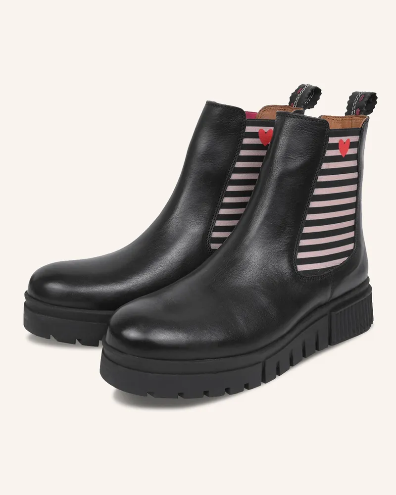CRICKIT Chelsea-Boots NAELLE Schwarz
