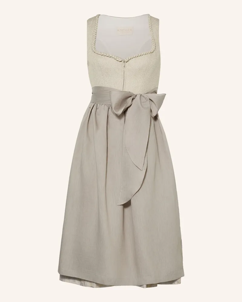 Krüger Dirndl Therese beige Beige