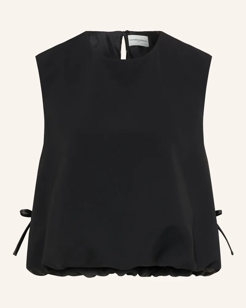 Claudie Pierlot Top schwarz Schwarz