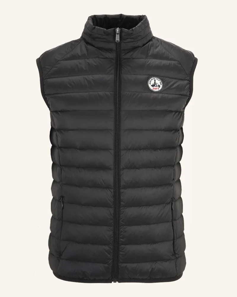 JOTT Lightweight-Daunenweste Tom schwarz Schwarz