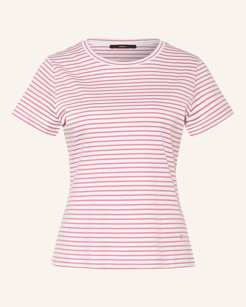windsor. T-Shirt rosa Weiss
