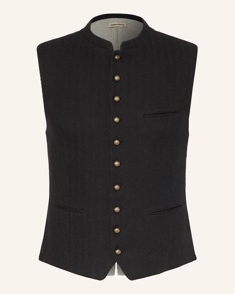 Gottseidank Trachtenweste Konstantin blau Dunkelblau