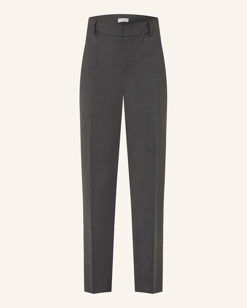 Brunello Cucinelli Hose Dunkelgrau