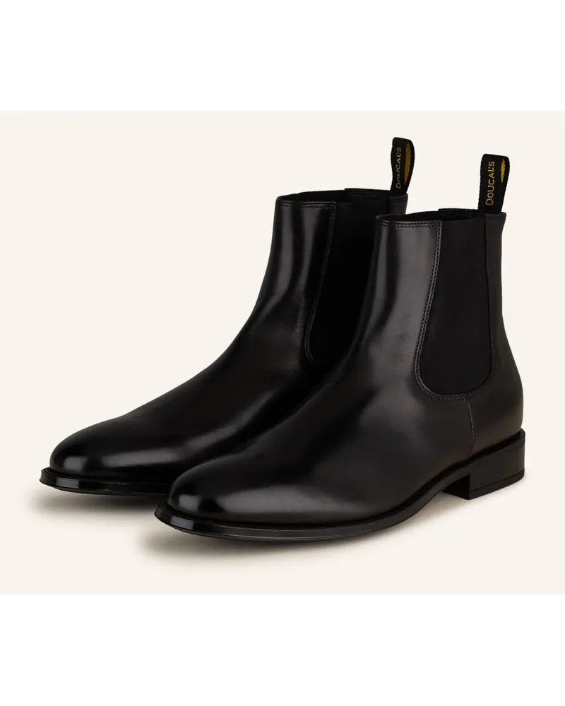 Doucal´s Chelsea-Boots - SCHWARZ Schwarz