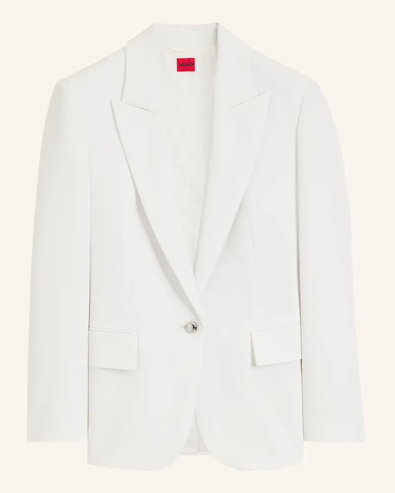HUGO BOSS Blazer Antega Regular Fit weiss Weiss