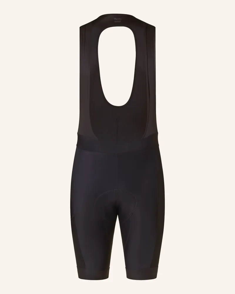 Rapha Radhose CORE CARGO mit Trägern und gepolstertem Einsatz Schwarz