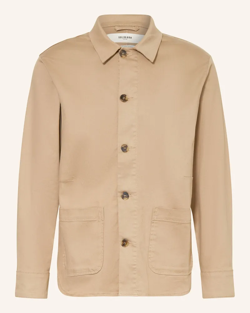 Goldgarn Overjacket 68 THE WORKER JACKET Beige