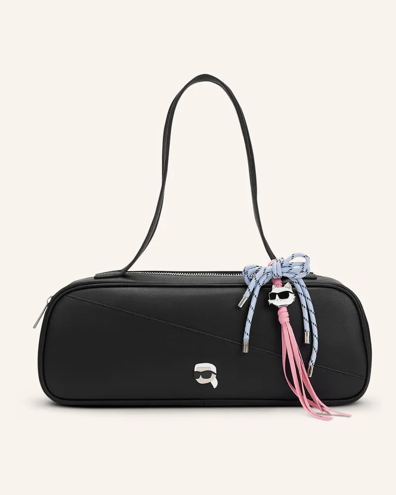 Karl Lagerfeld Schultertasche schwarz Schwarz