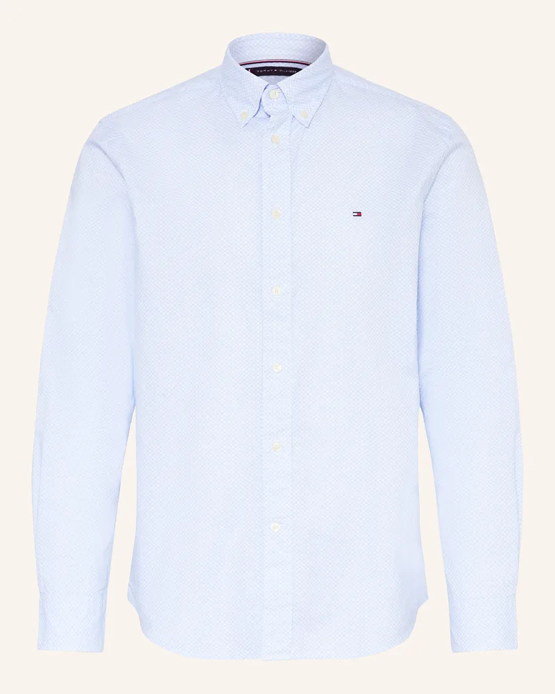 Tommy Hilfiger Hemd Regular Fit blau Hellblau