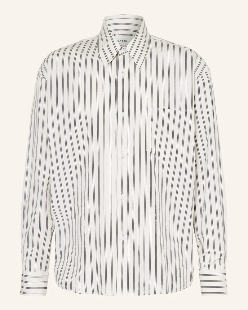 Sandro Hemd Comfort Fit blau Hellgrau