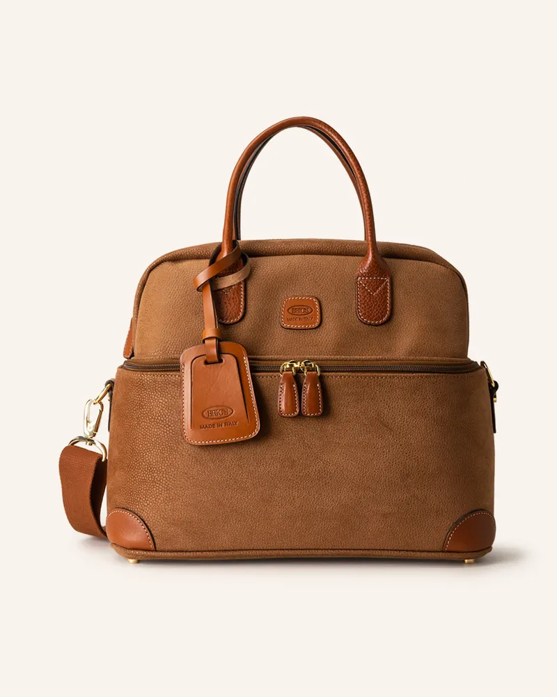 Bric's Beauty-Case Life braun Camel