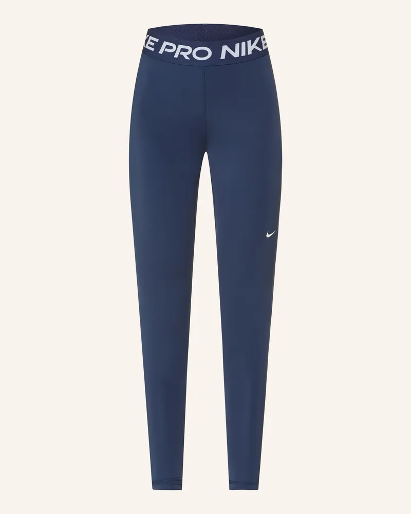 Nike Tights NIKE PRO mit Mesh Dunkelblau