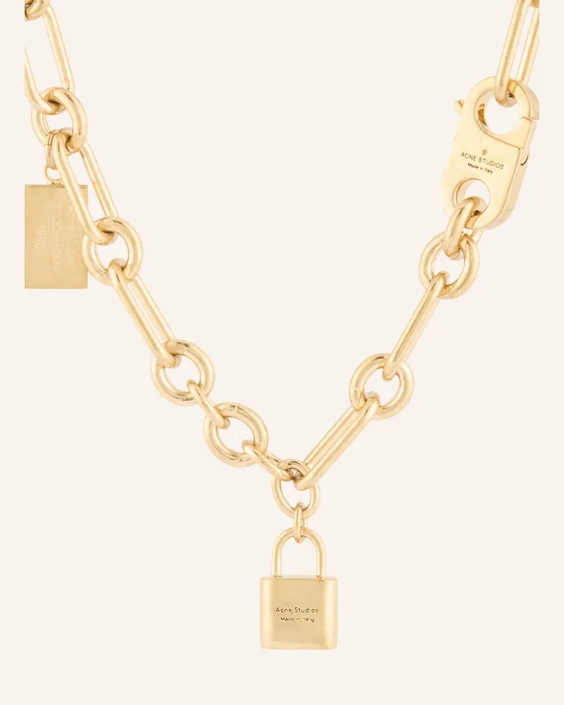 Acne Studios Halskette gold Gold