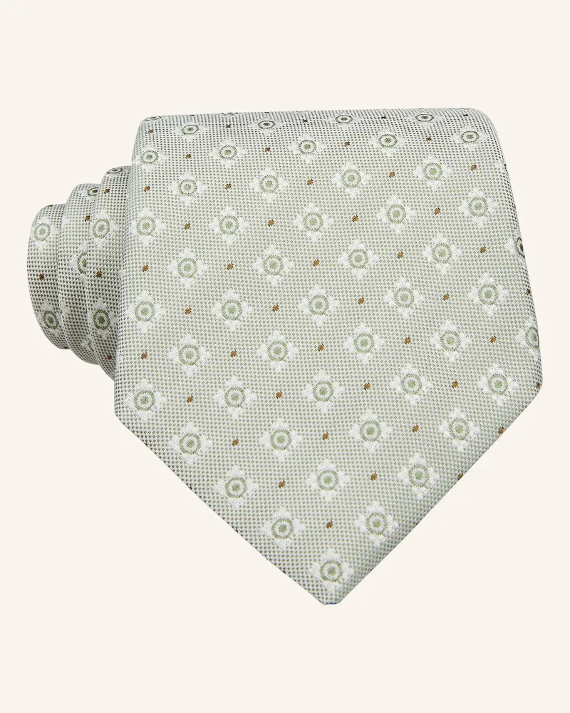 HUGO BOSS Krawatte H-TIE 7 Hellgrün