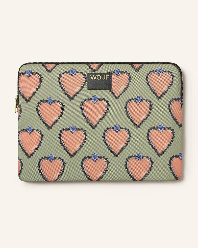 WOUF Laptop-Hülle GLOW Hellgrün