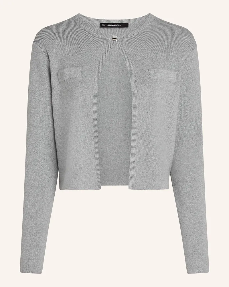 Karl Lagerfeld Top Grau