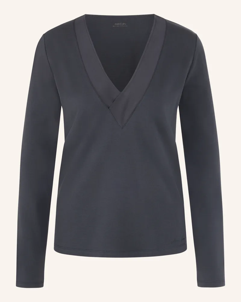 Marc Cain T-Shirt grau Blau