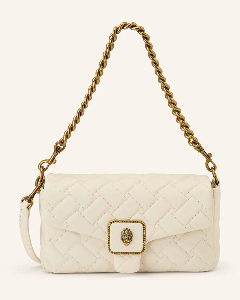 Kurt Geiger Handtasche PIMLICO mit Schmucksteinen Creme