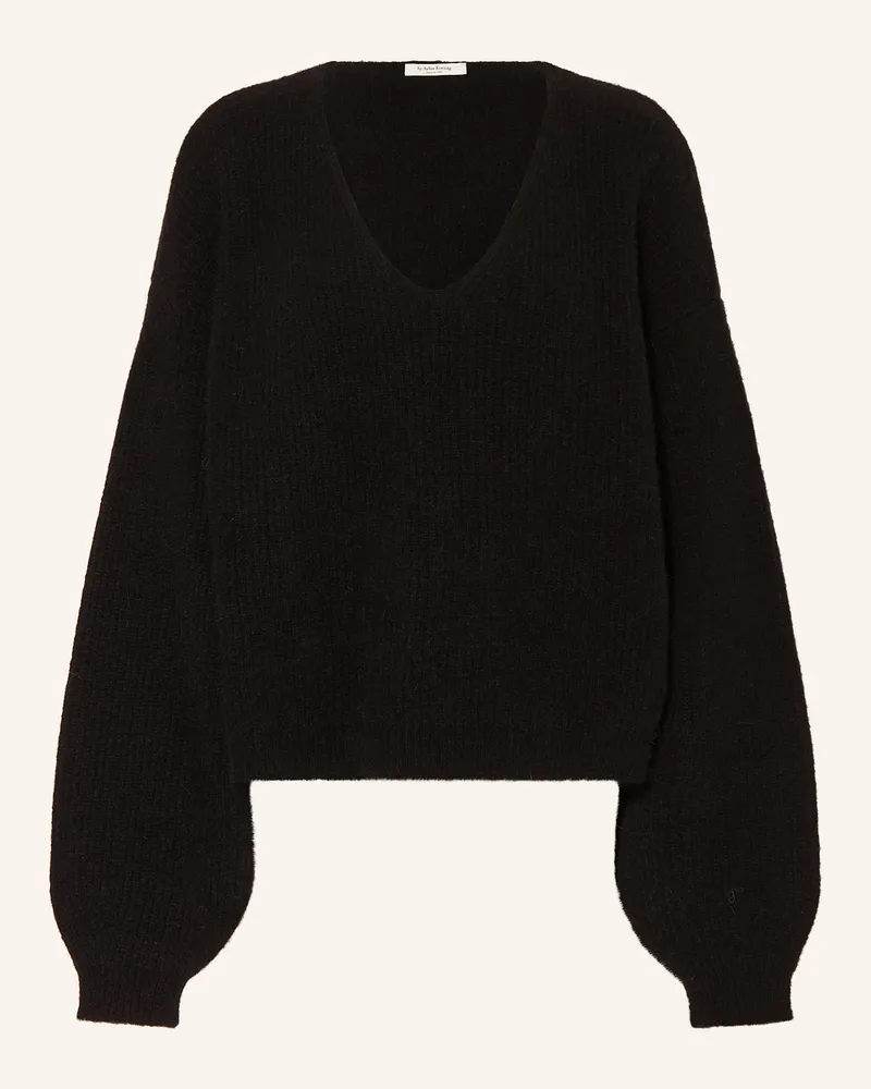 by Aylin Koenig Pullover PARIS 2.0 mit Alpaka Schwarz