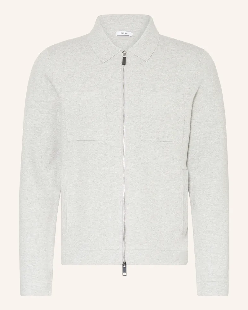 Reiss Strickjacke RIVERS Hellgrau