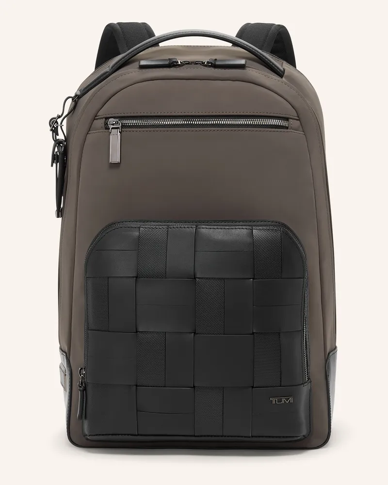 Tumi Harrison Rucksack Warren Mit Laptop-Fach braun Taupe