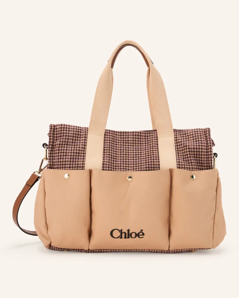 Chloé Wickeltasche Mit Pouch braun Z67