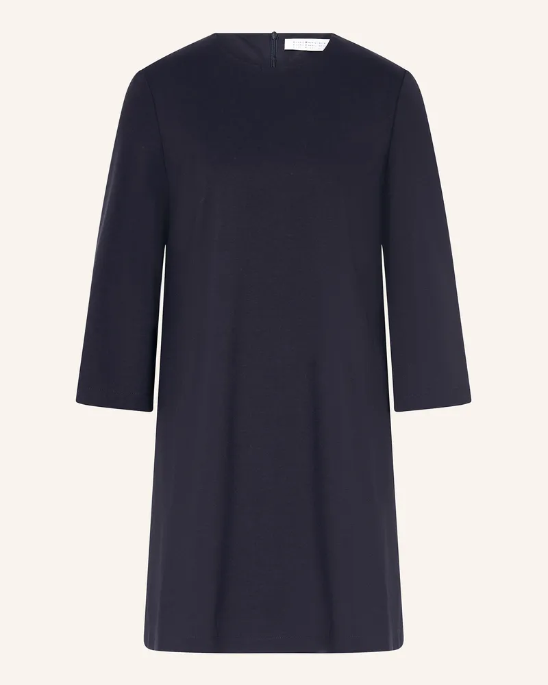 Harris Wharf London Kleid mit 3/4-Arm Dunkelblau