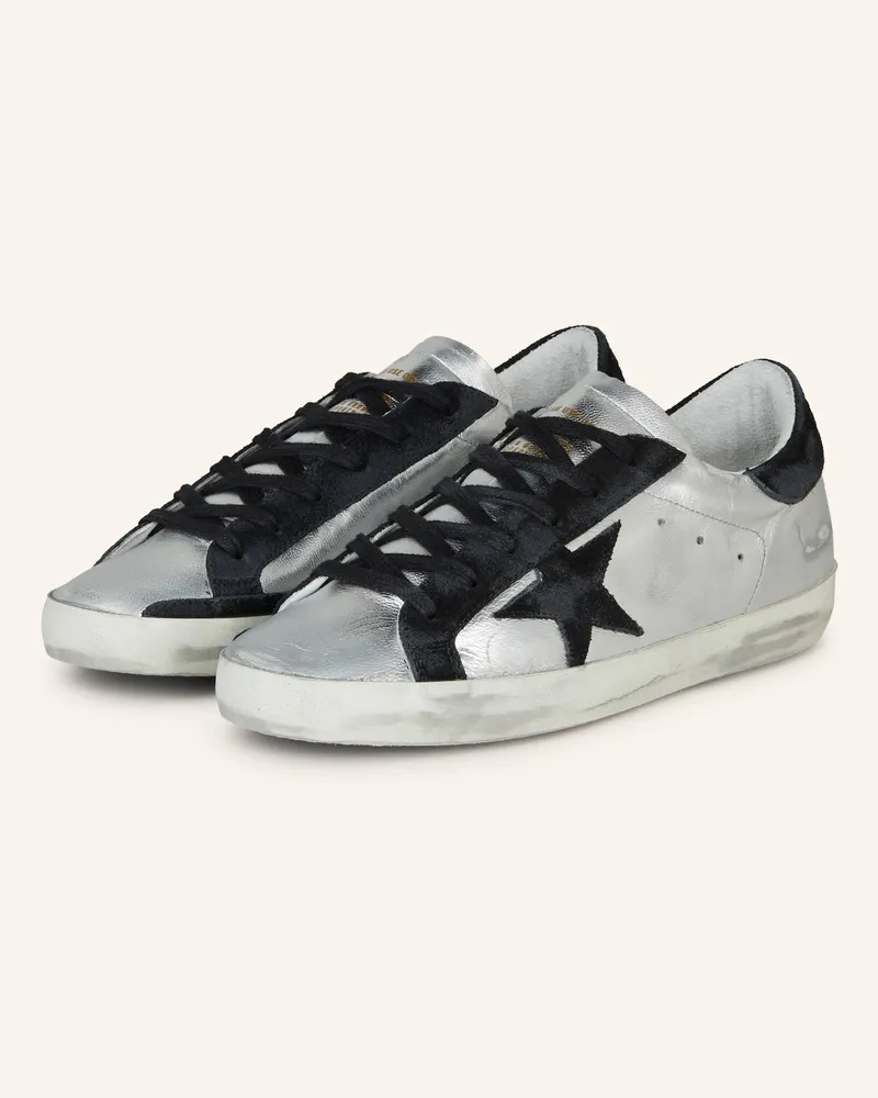 Golden Goose Sneaker Super-Star Classic silber Silber