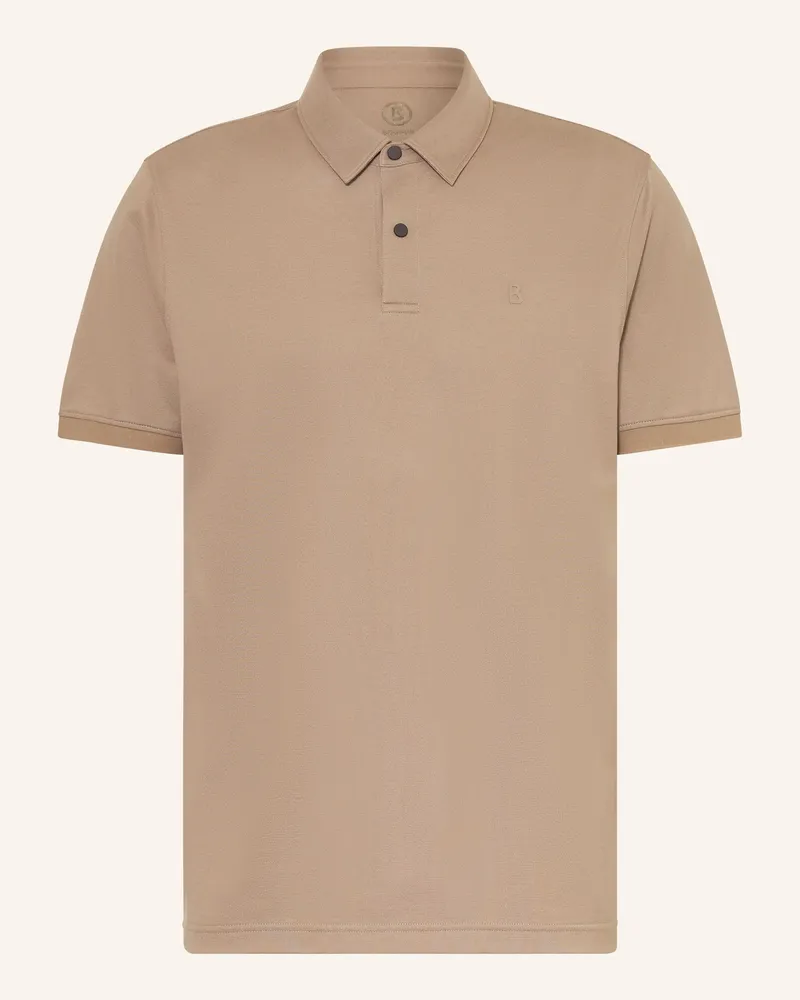 Bogner Piqué-Poloshirt TIMO Regular Fit Braun