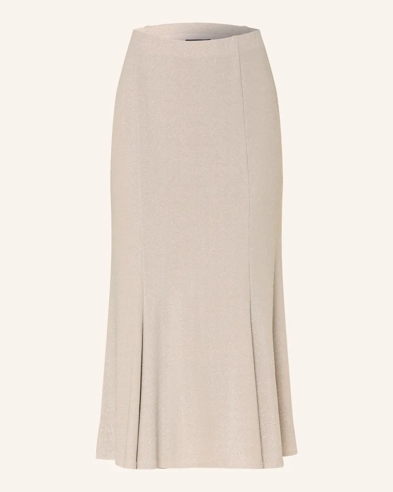 Joseph Ribkoff Rock mit Glitzergarn Weissgold