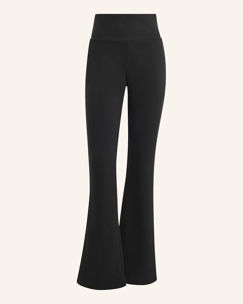 adidas SEASONAL ESSENTIALS FRENCH TERRY AUSGESTELLTE HOSE Schwarz