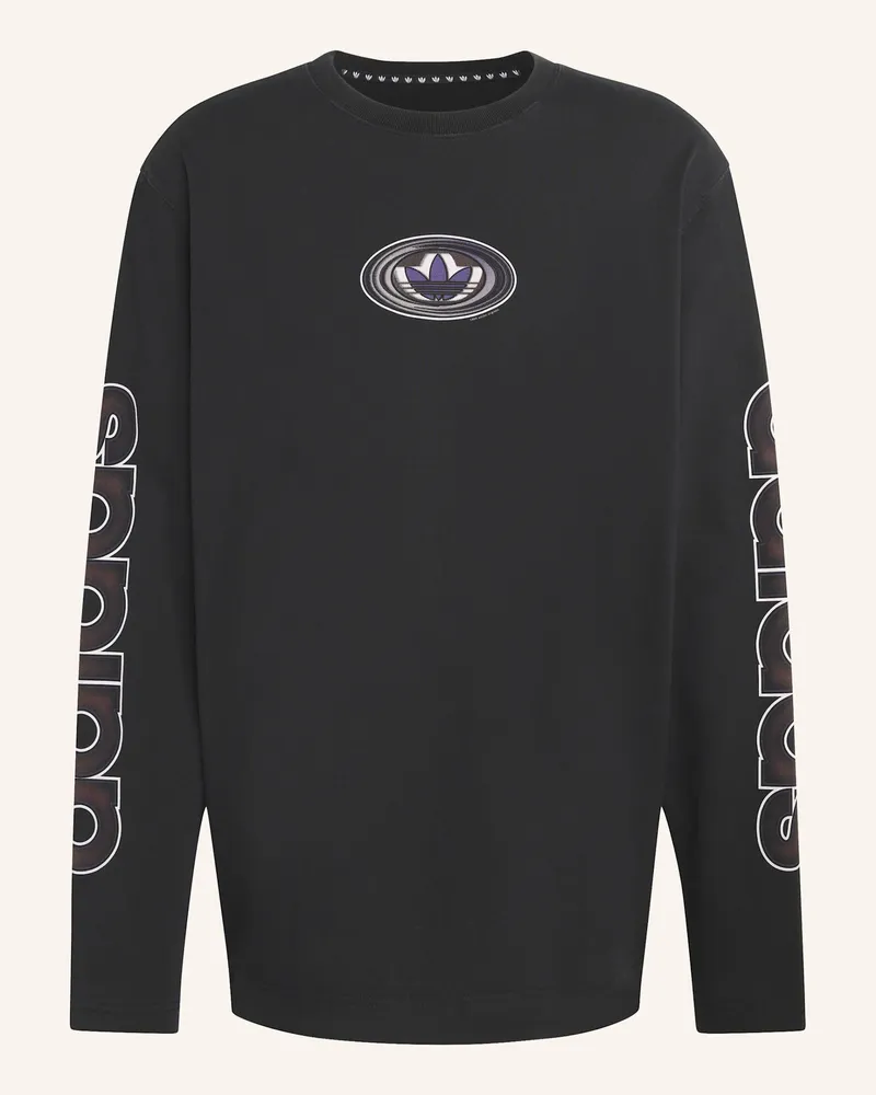 adidas 90s Alternative Sport Archive Graphic Longsleeve schwarz Schwarz