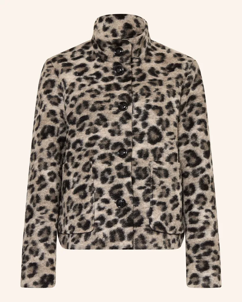 Fuchs Schmitt Kastenjacke Mit Wolle weiss Braun