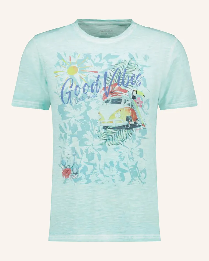 Ragman T-Shirt blau Türkis