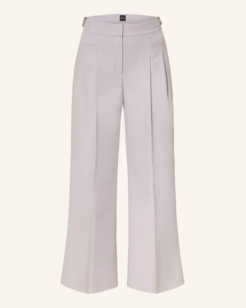 HUGO BOSS Marlenehose Takora lila Taupe