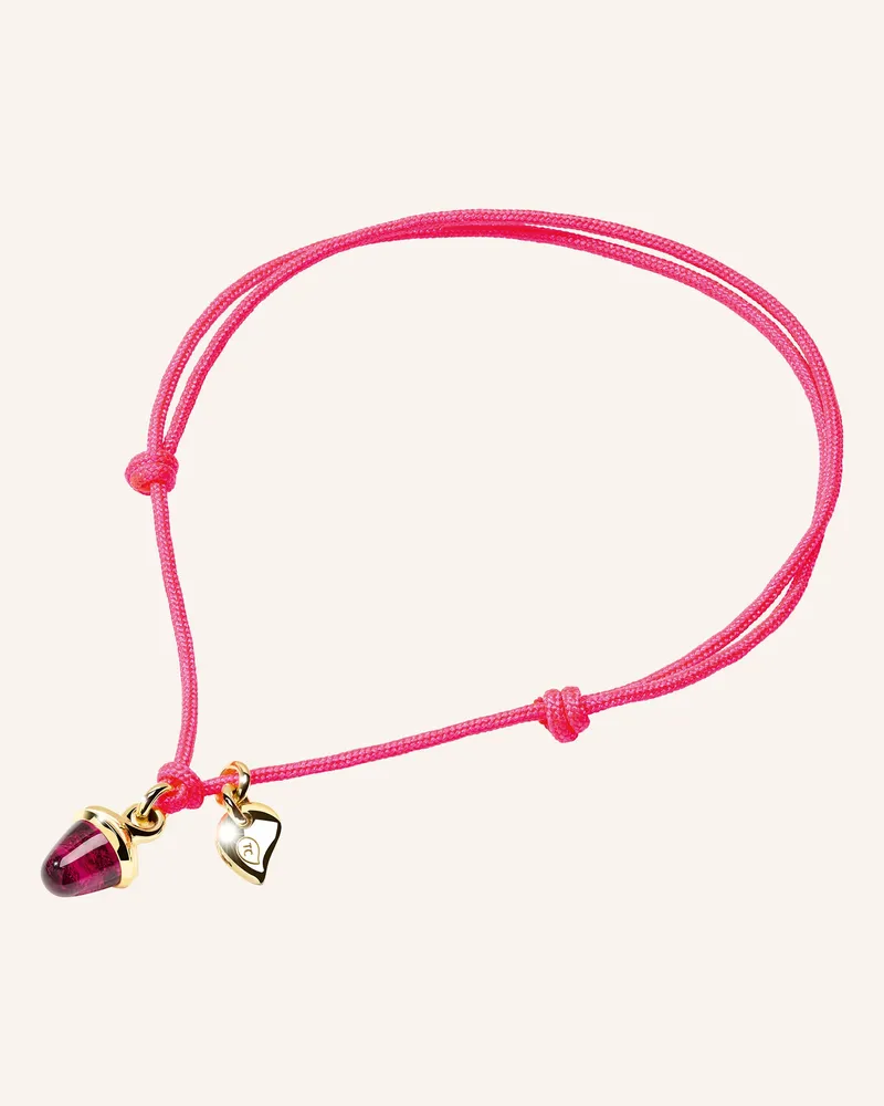 TAMARA COMOLLI Armband BRACELET 'MYMIKADO' WITH ROSE TOURMALINE aus 18 Karat Gelbgold mit rosa Turmalin Gold