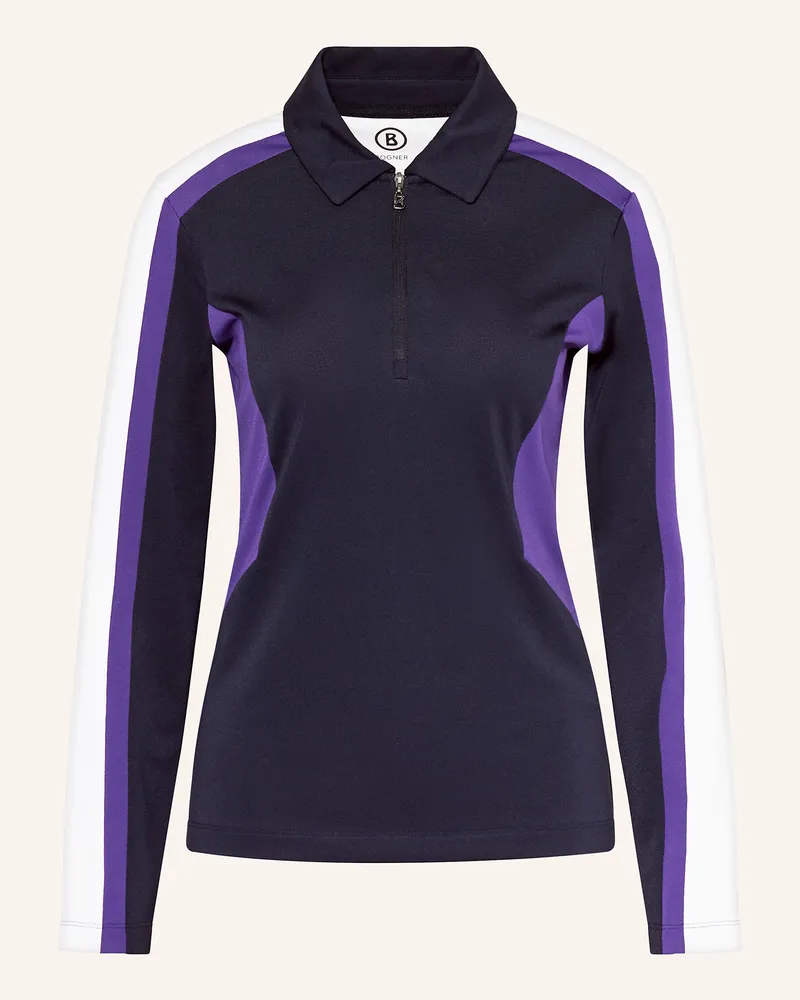 Bogner Funktions-Poloshirt Greta blau Dunkelblau