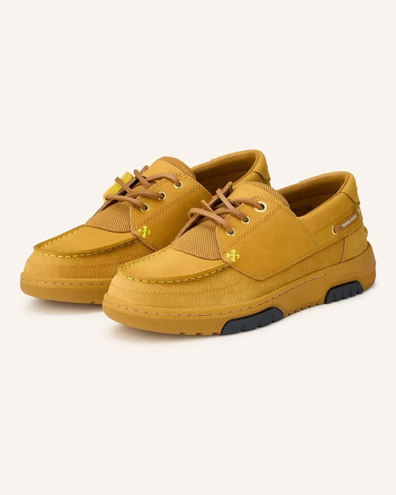 OFF-WHITE Bootsschuhe SNOOOAFER Camel
