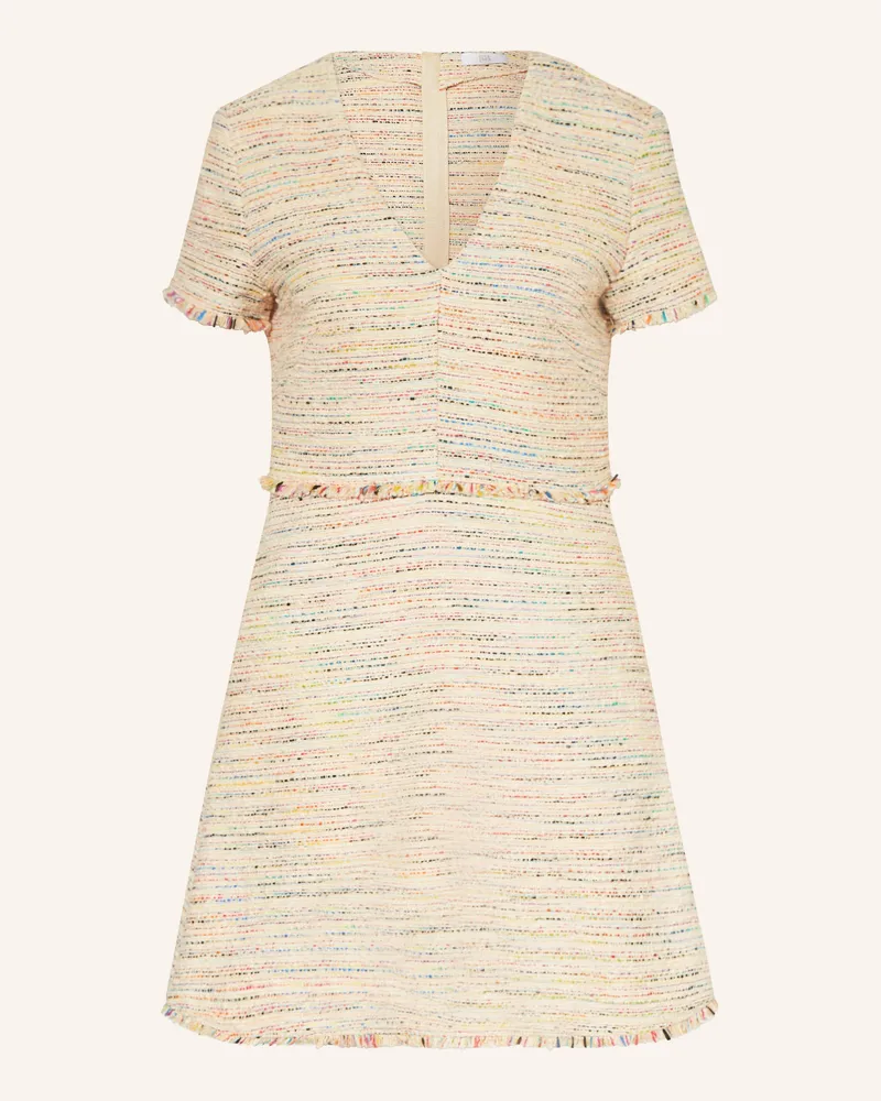 Riani Tweed-Kleid Creme