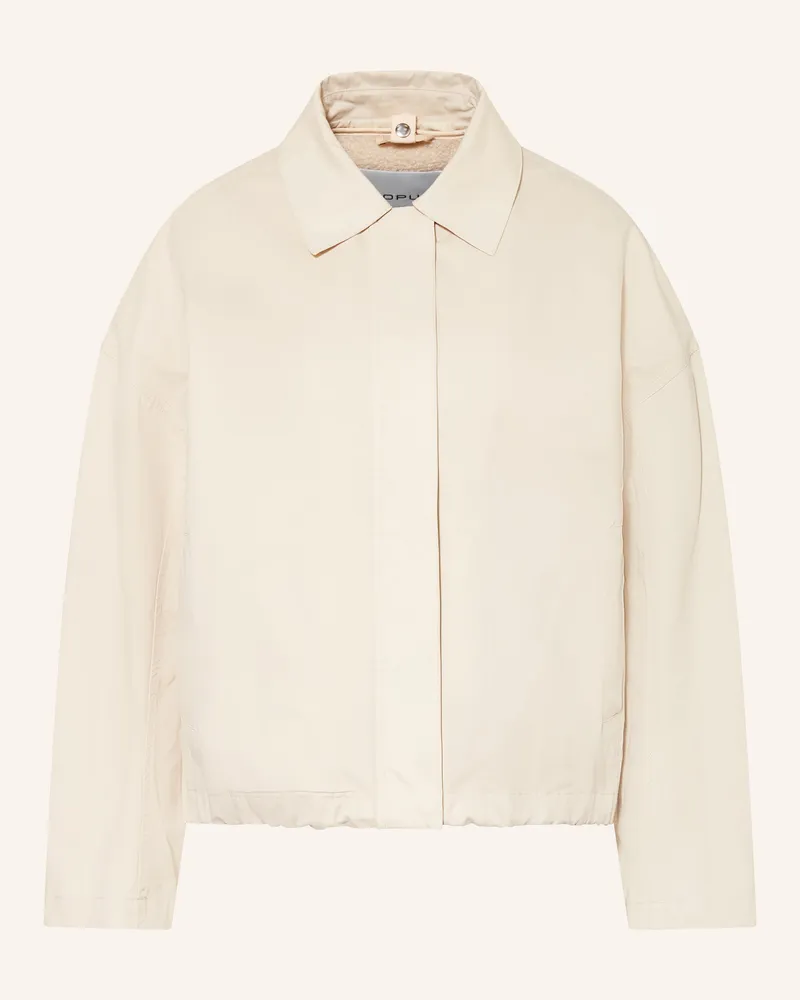 OPUS Jacke Hadson weiss Ecru