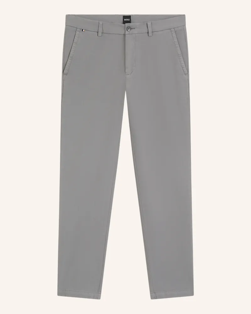HUGO BOSS Casual Hose H-KAITON1 Slim Fit Grau