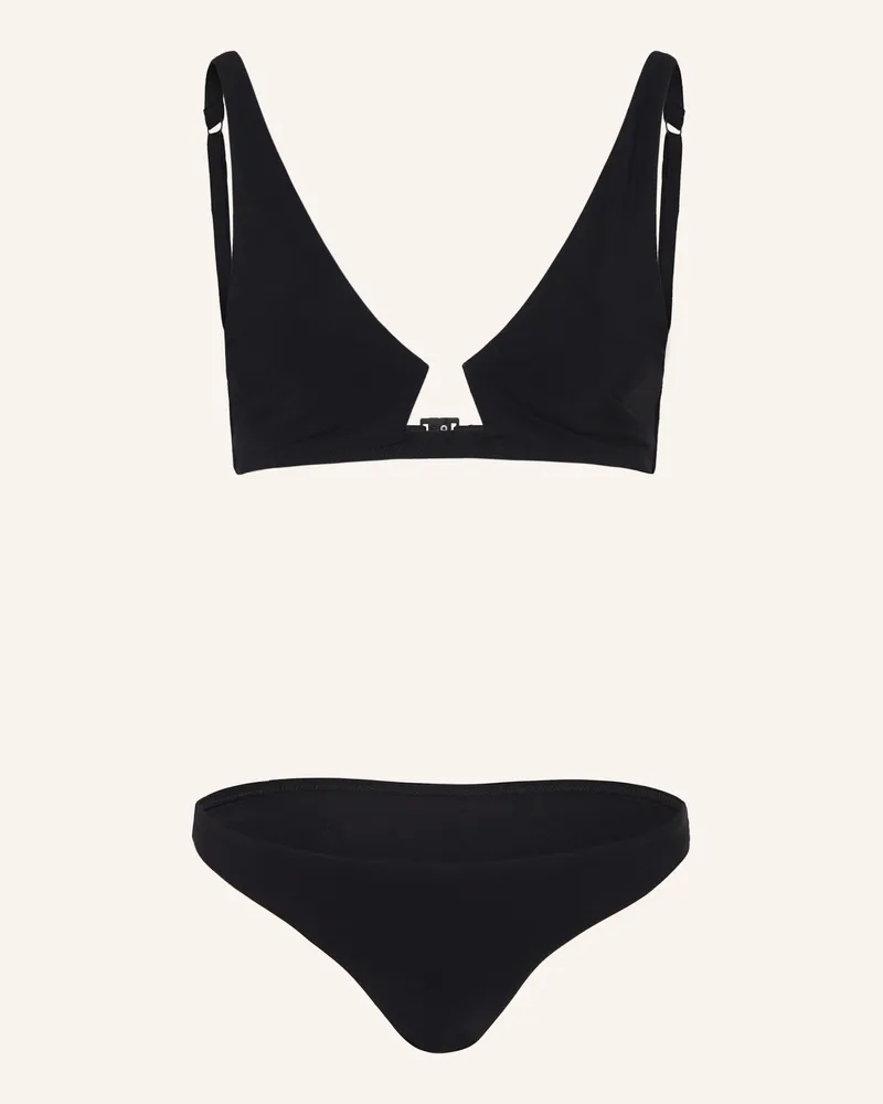 Zimmermann Bustier-Bikini Rhiannon schwarz Schwarz