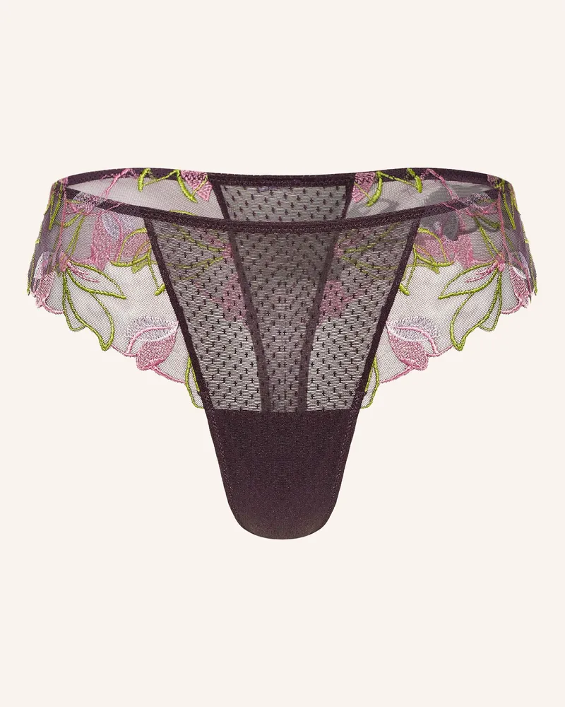 Marie Jo String LOISH Dunkellila