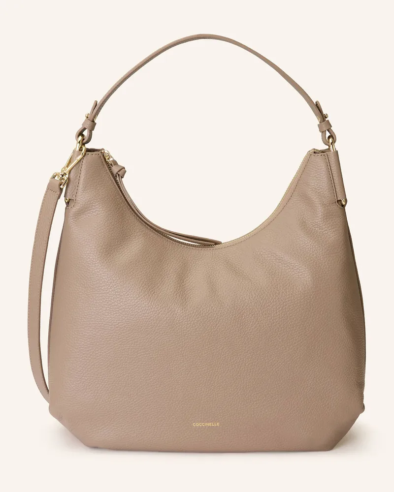 Coccinelle Beuteltasche Beige