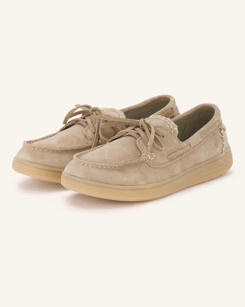 Marc O'Polo Bootsschuhe Charlie gruen Beige