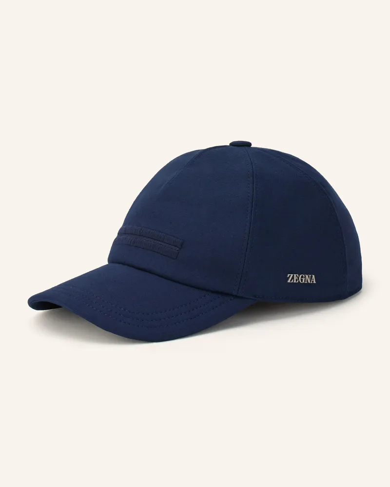 Ermenegildo Zegna Cap Dunkelblau